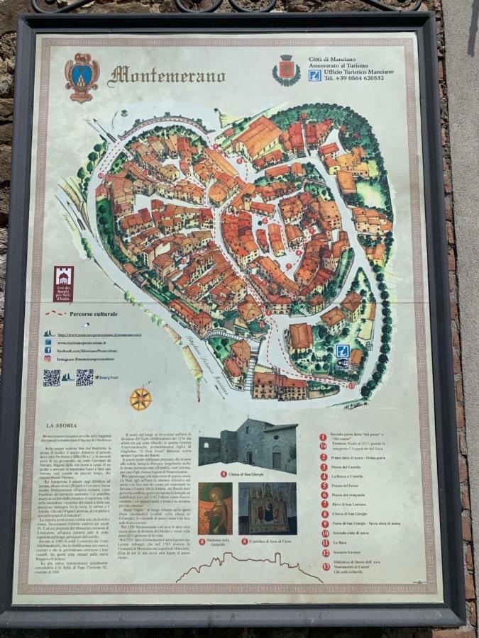 Inn Piazza In Montemerano, The Heart Of Tuscany Buitenkant foto